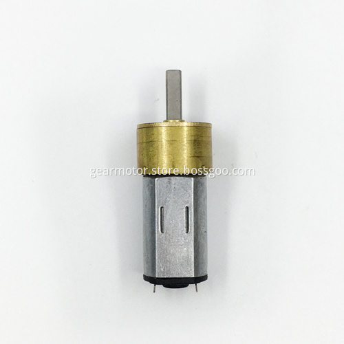 N30 12mm dc 6v micro gear metal motor